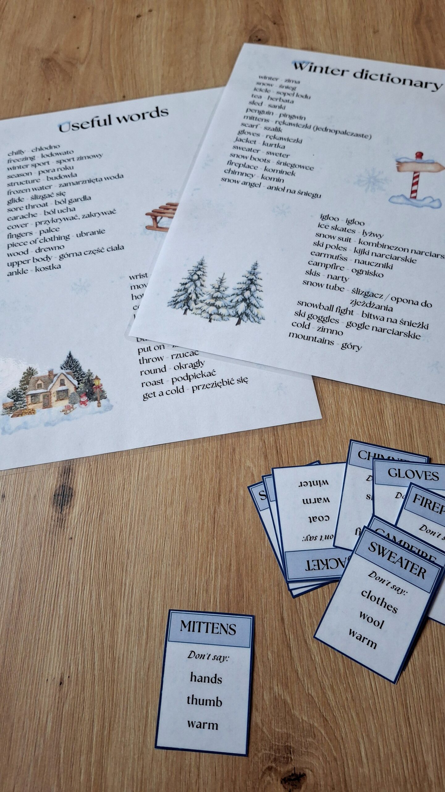 Winter Taboo - gra edukacyjna do nauki języka angielskiego - obrazek 2