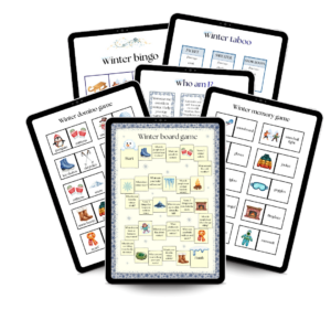 Winter Games Bundle - zimowy zestaw gier do nauki języka angielskiego + GRATIS