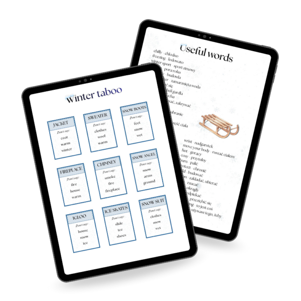 Winter Taboo - gra edukacyjna do nauki języka angielskiego