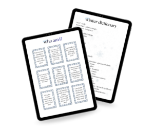 Winter Riddles - zagadki edukacyjne do nauki języka angielskiego