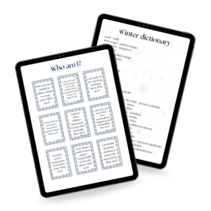 Winter Riddles - zagadki edukacyjne do nauki języka angielskiego