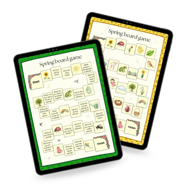 Wiosna - Spring Board Game - gra planszowa do nauki języka angielskiego